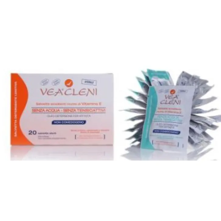 HULKA Vea Cleni Salviette Sterili Detergente 20 Pezzi Outlet