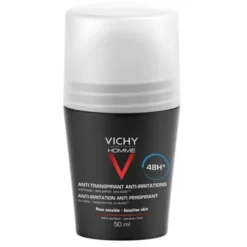 L'OREAL VICHY Vichy Homme Deodorante Roll-On 48h Pelle Sensibile 50 ml Hot