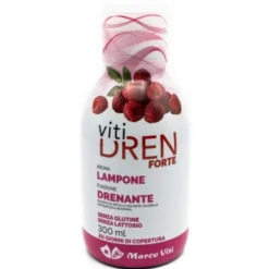 MARCO VITI FARMACEUTICI SpA Vitidren Forte Lampone 300 ml - Integratore Drenante Sale
