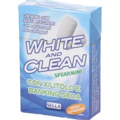 SELLA White And Clean Chewing Gum 28 grammi Clearance