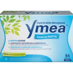 PERRIGO ITALIA Srl Ymea Pancia Piatta Nuova Formula 64 Capsule - Integratore Menopausa e Controllo Peso Hot