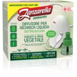 COSWELL SpA Zanzarella Diffusore Ricarica Liquida Dentro e Fuori Best