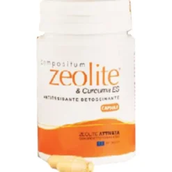 GEOMEDICAL Srl Zeolite & Curcuma 80 Capsule - Integratore Alimentare Hot