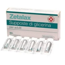 ZETA FARMACEUTICI Zetalax Adulti 2,25 grammi Glicerolo Stitichezza 18 Supposte Clearance