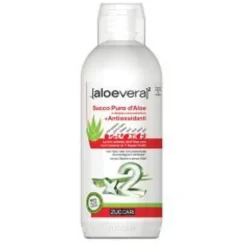 ZUCCARI AloeVera2 Succo + Antiossidanti 1000 ml - Integratore Alimentare Discount